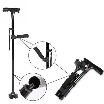 Wandelstok Ergonomisch Lichtgewicht met Extra Steun