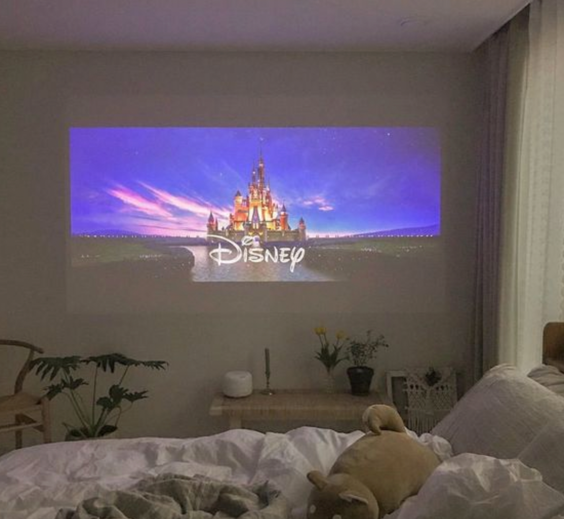 Compacte Mini Projector voor Groot Scherm tot 120 inch met HDMI en USB