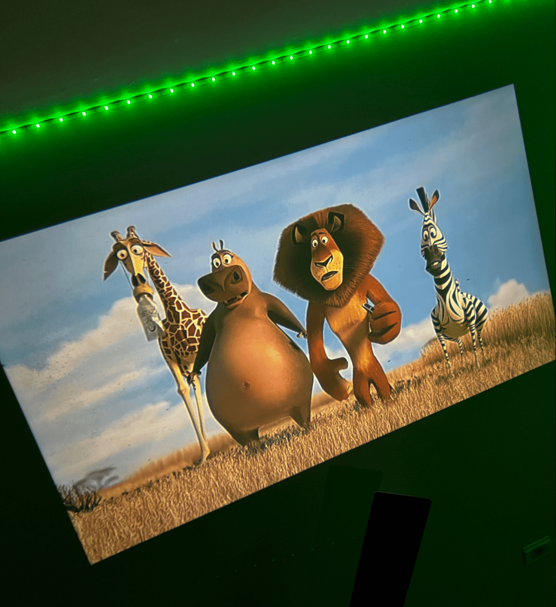 Compacte Mini Projector voor Groot Scherm tot 120 inch met HDMI en USB