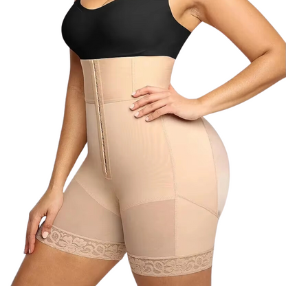 Dames Shapewear Shorts met Ritssluiting voor Slanke Benen