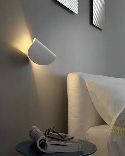 Draaibare Wandlamp Metalen Modern Gebogen Design