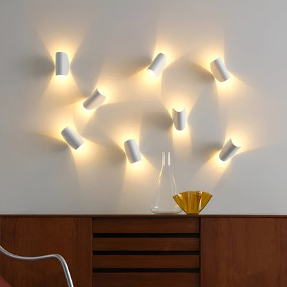Draaibare Wandlamp Metalen Modern Gebogen Design