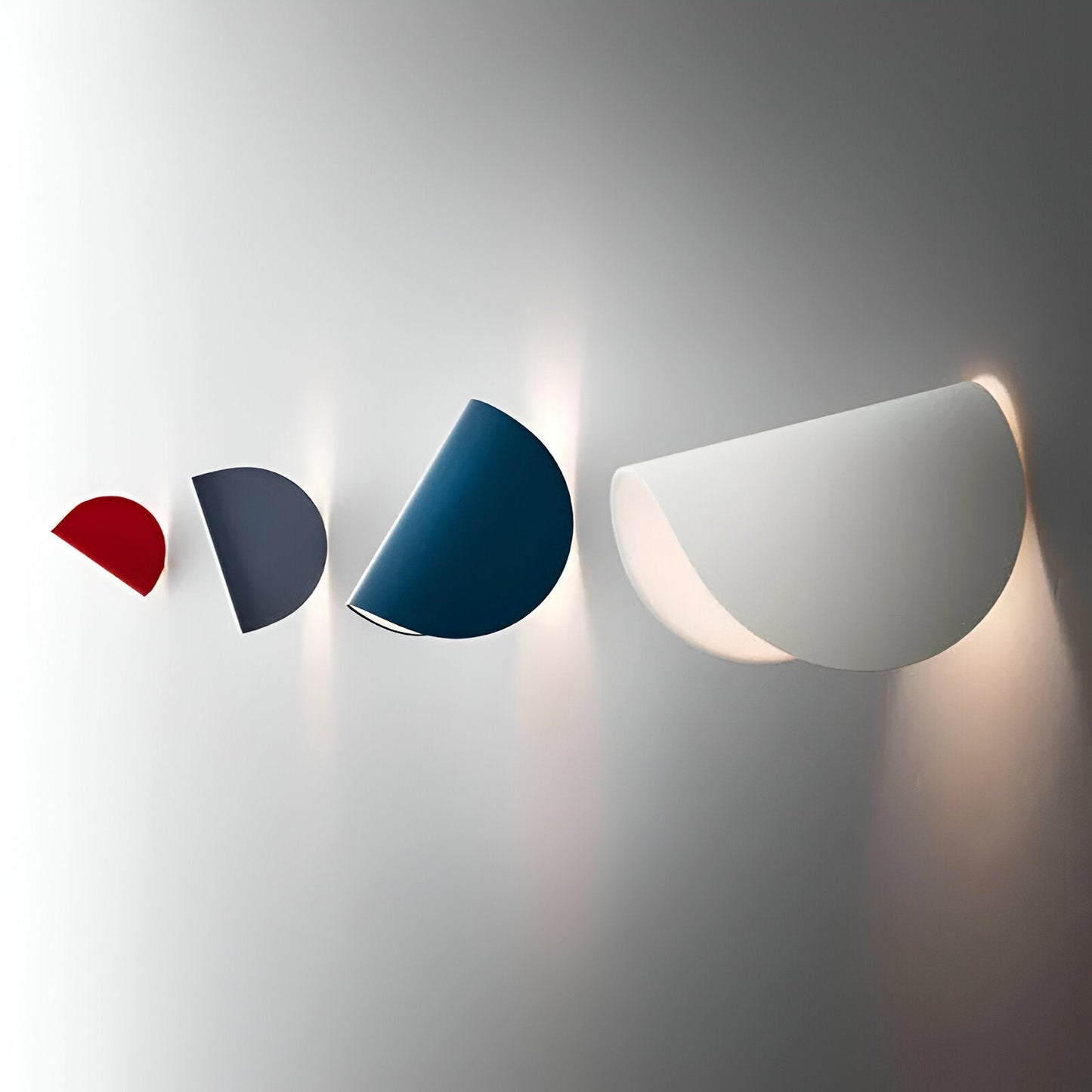 Draaibare Wandlamp Metalen Modern Gebogen Design
