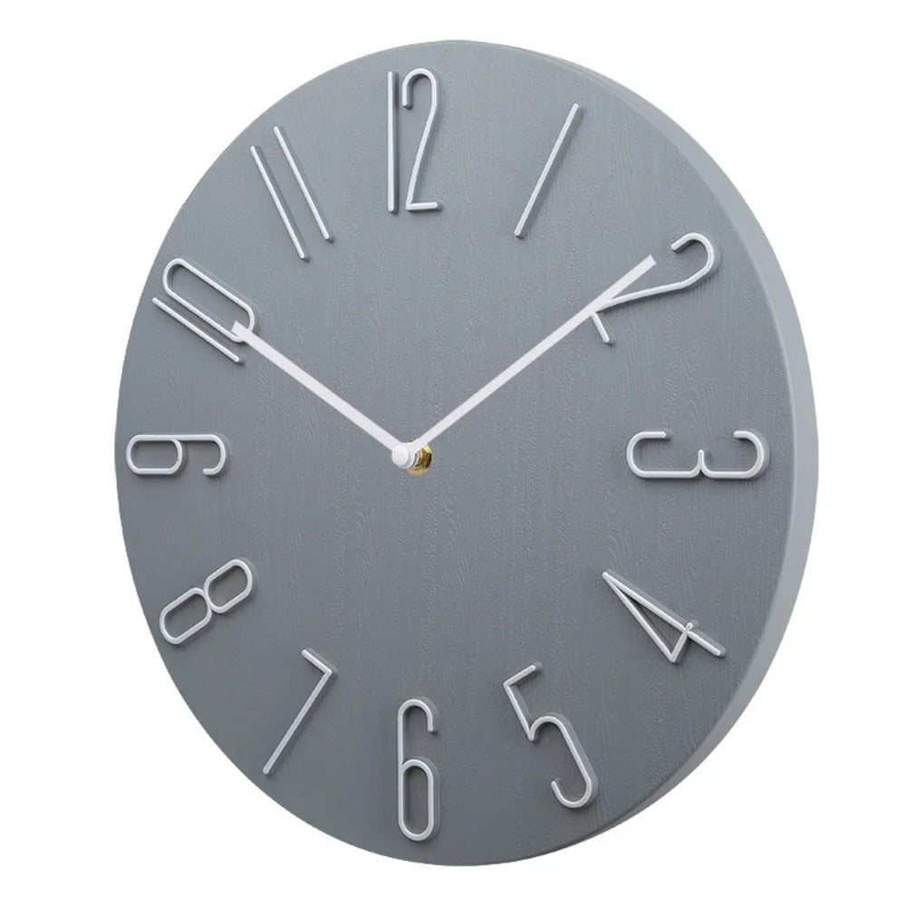 Moderne Wandklok Stil Quartz-Uurwerk Minimalistisch Design