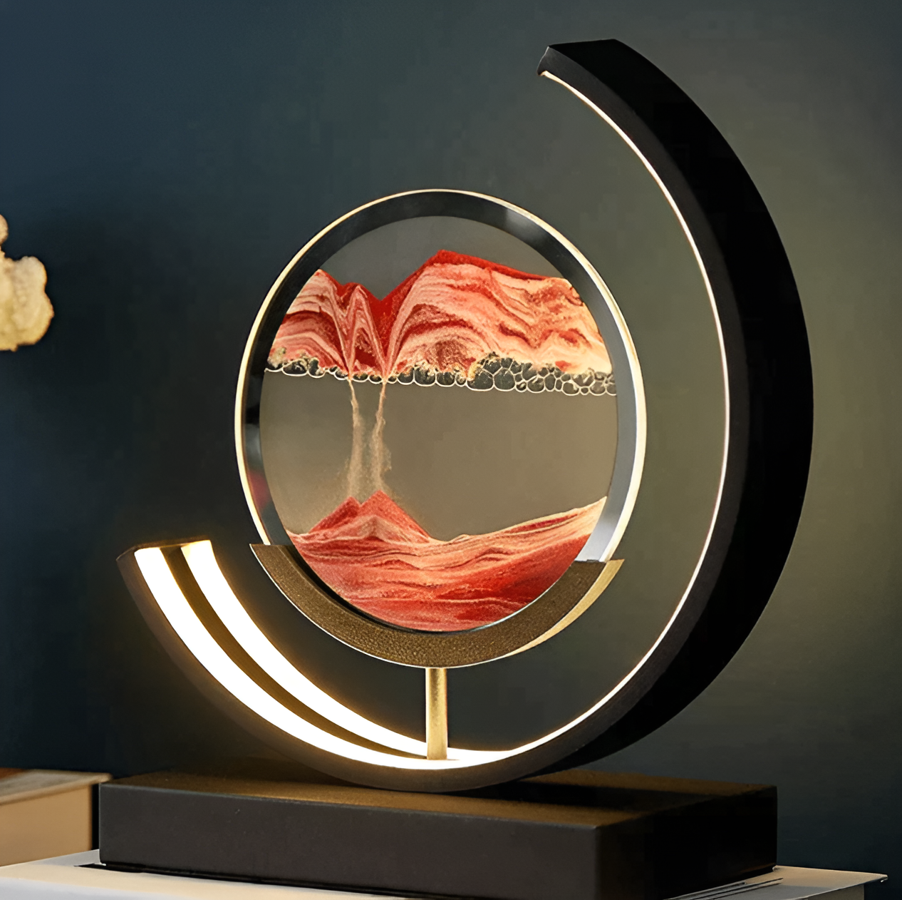 Zandlamp Dimbaar met Afstandsbediening Warme Gloed - Velinix