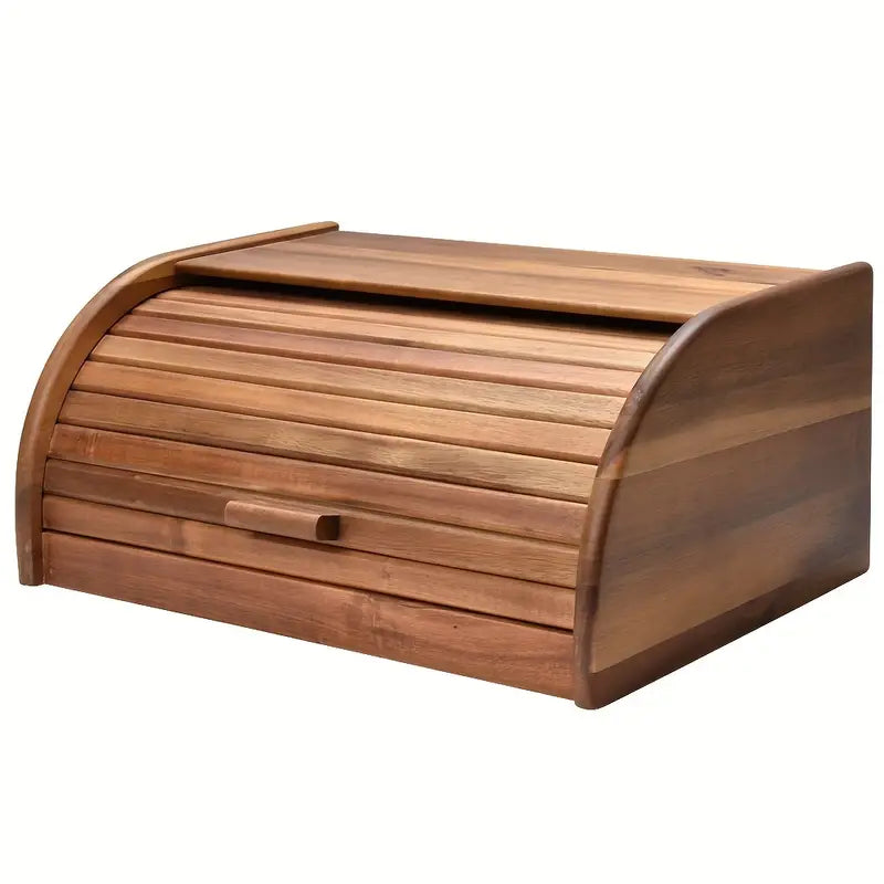 Houten Brooddoos voor Keuken met Deksel Modern Design - Velinix