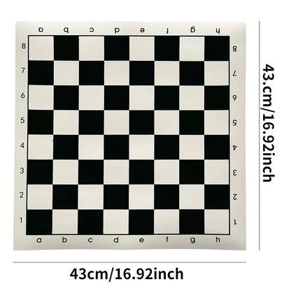 Houten Schaakstukken Set 32-Delig Massief Hout Klassiek Design