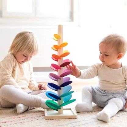 Houten Knikkerbaan Regenboog Speelgoed Educatief
