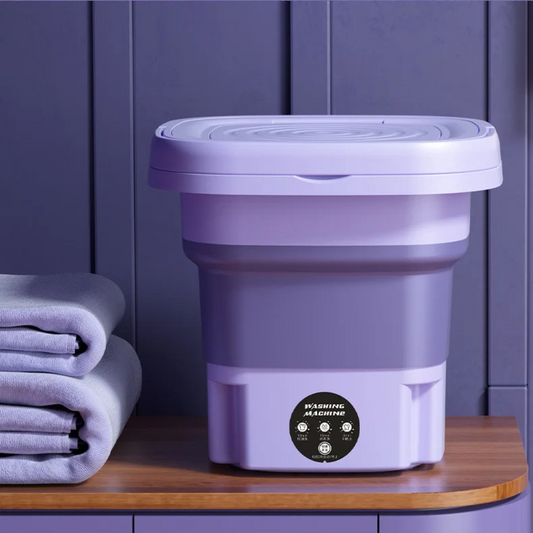 Draagbare Wasmachine Compact en Efficiënt voor Thuisgebruik - Velinix