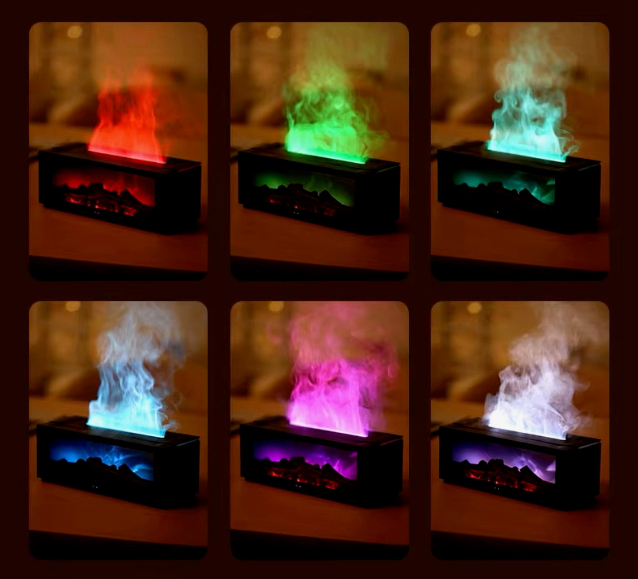 Aromadiffuser Open Haard Sfeer Warmte en Rust