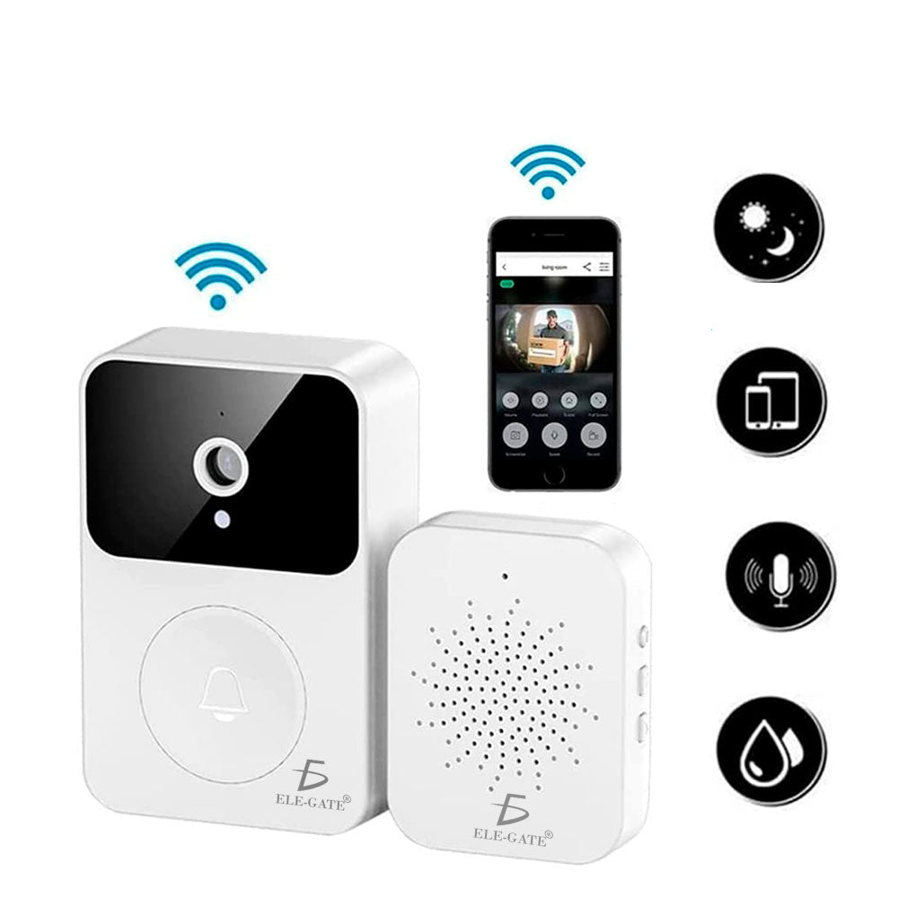 Slimme Deurbel met WiFi Camera en Bewegingsdetectie