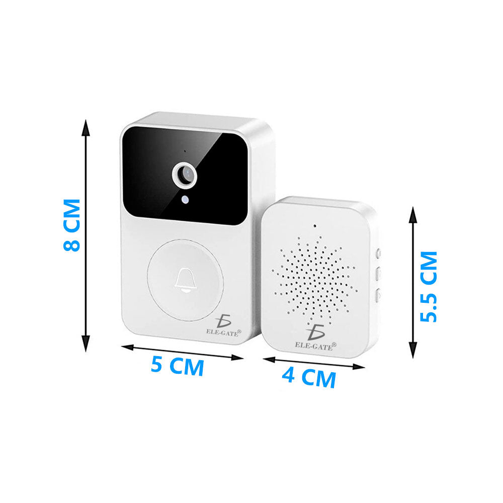 Slimme Deurbel met WiFi Camera en Bewegingsdetectie