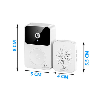 Slimme Deurbel met WiFi Camera en Bewegingsdetectie