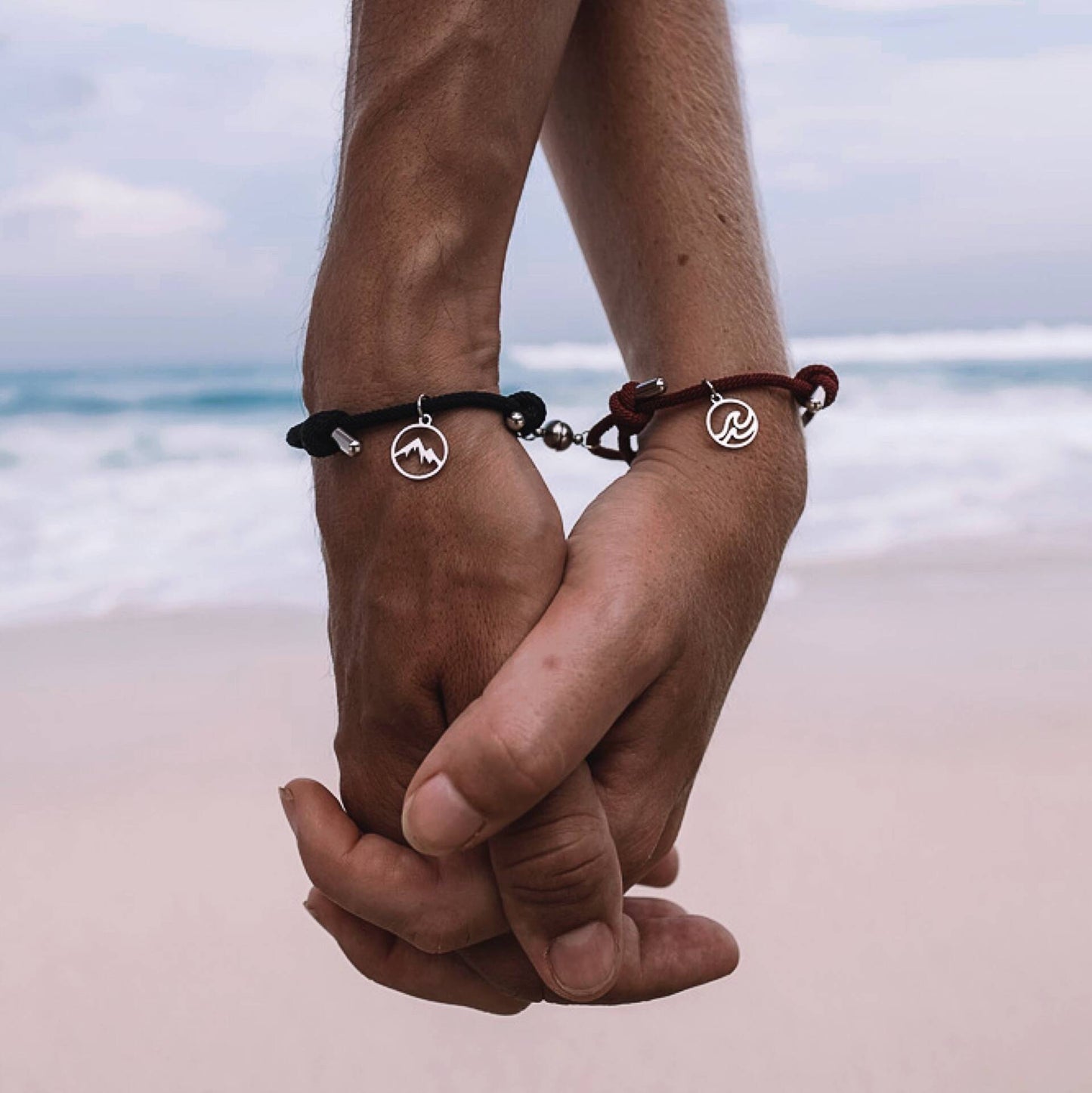 Magnetische Armband voor Koppels met Speciale Connectie Functie