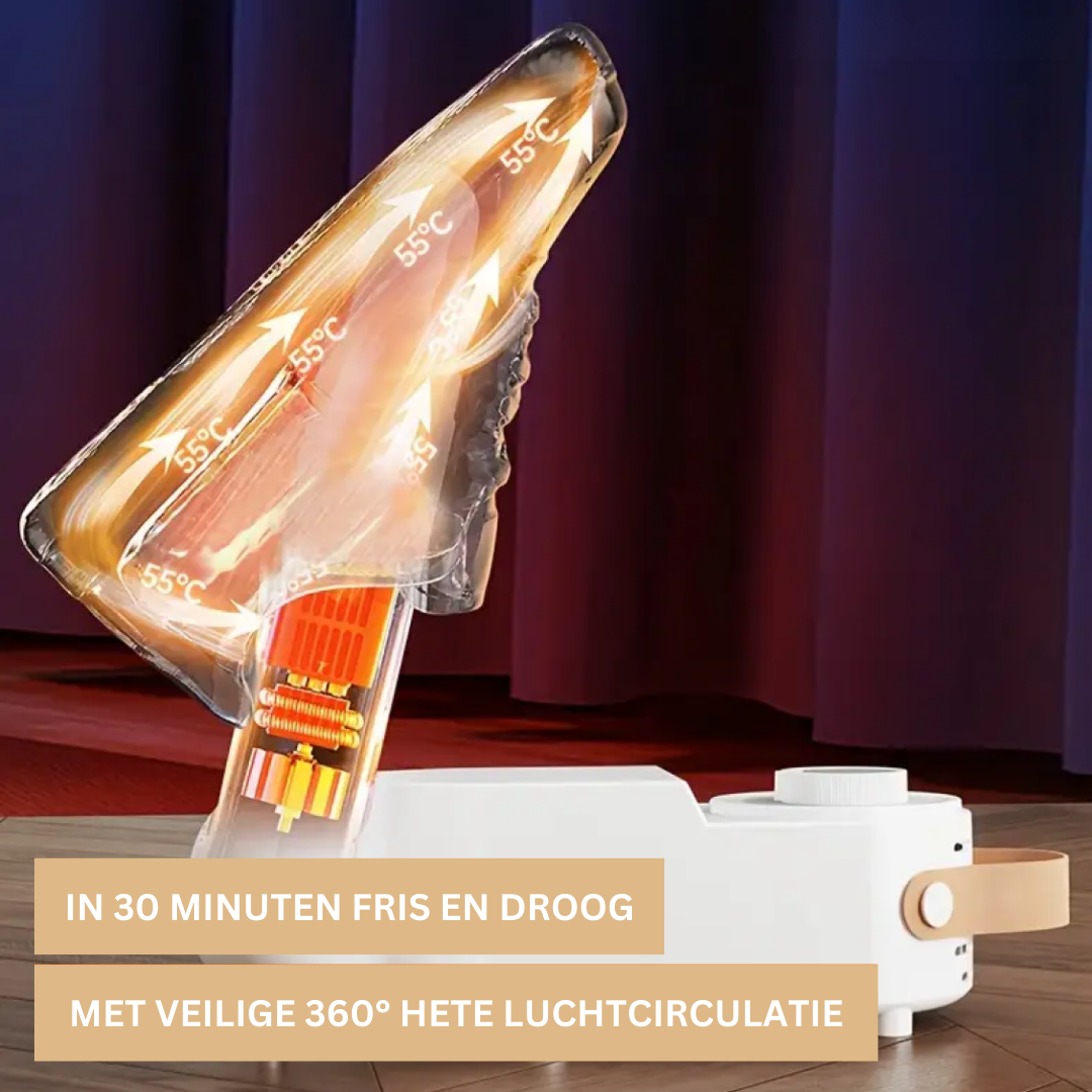 Schoenen Droger ShoeDry - Droge Schoenen en Geurloos