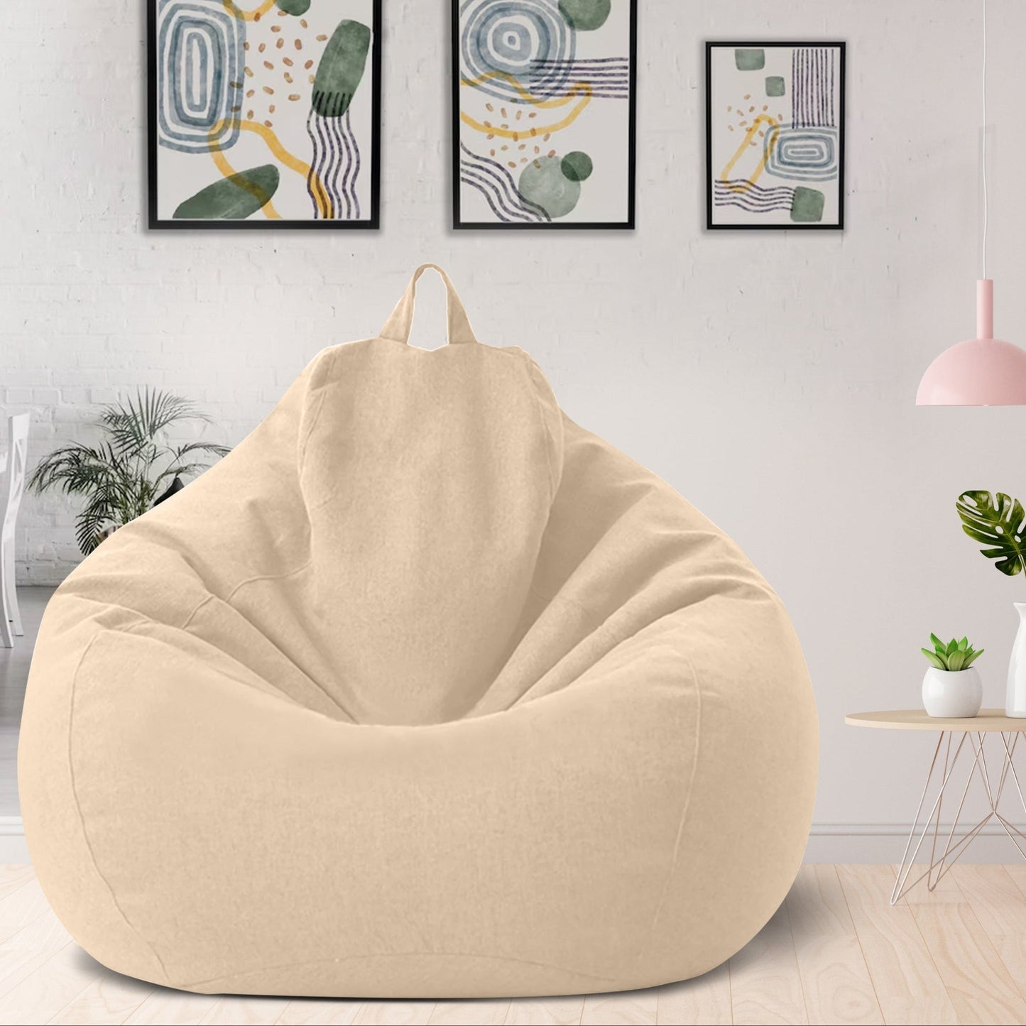 Bean Bag Hoes Ergonomisch Stijlvol - 80x90 cm en 100x120 cm