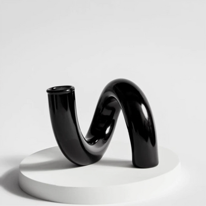 Glazen Vase Kandelaar Hydroponic Uniek Loop Design