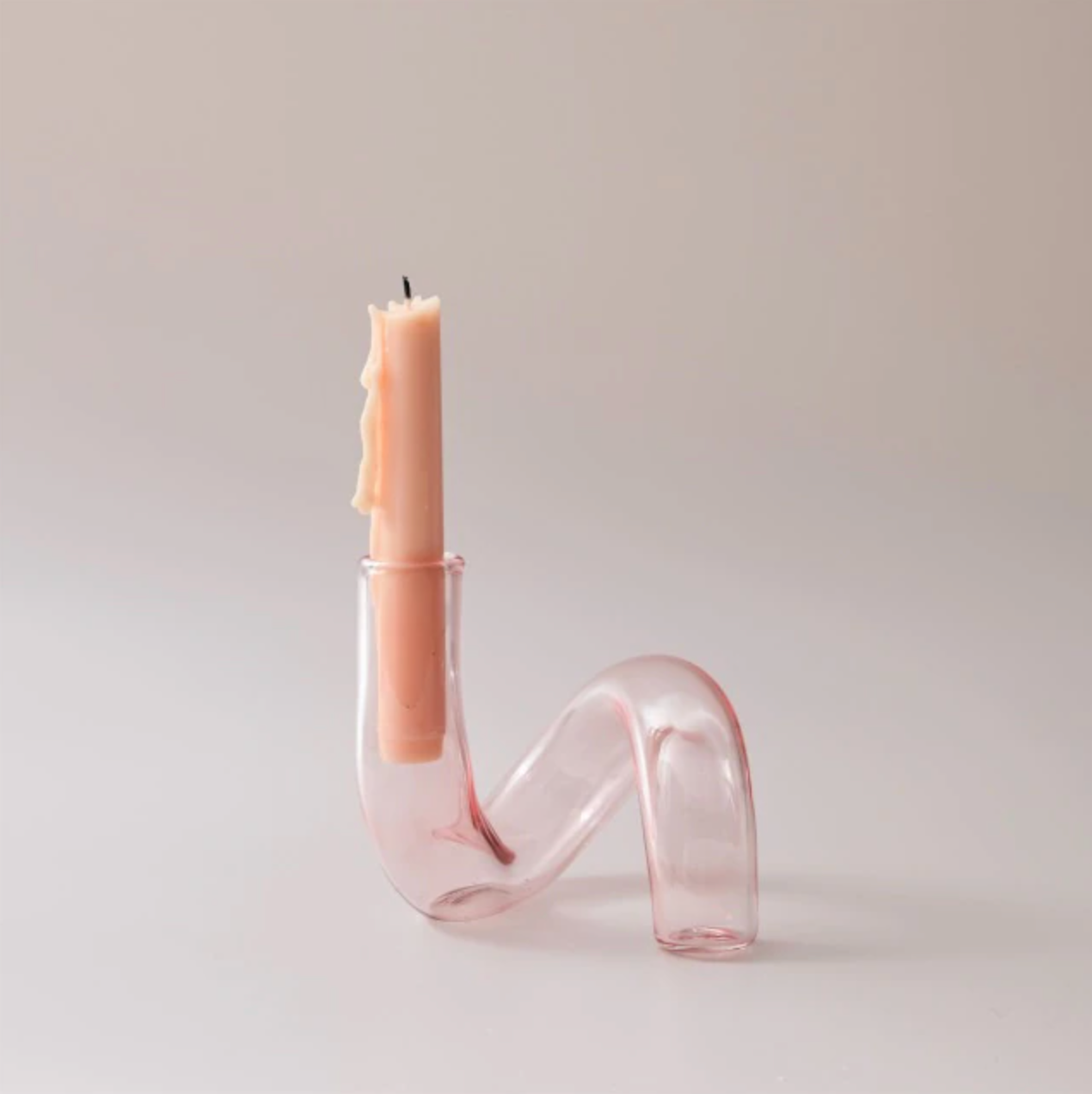 Glazen Vase Kandelaar Hydroponic Uniek Loop Design