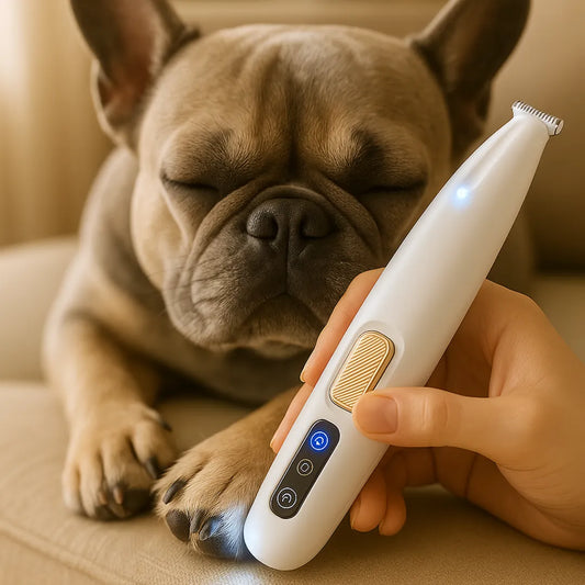 Hondentrimmer PootTrim Pro - Veilig en Stil met LED Verlichting - Velinix