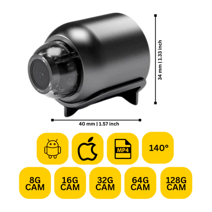 InvisiGuard™ MicroCam – Onopvallende Spy Cam Met 1080P HD Beveiliging