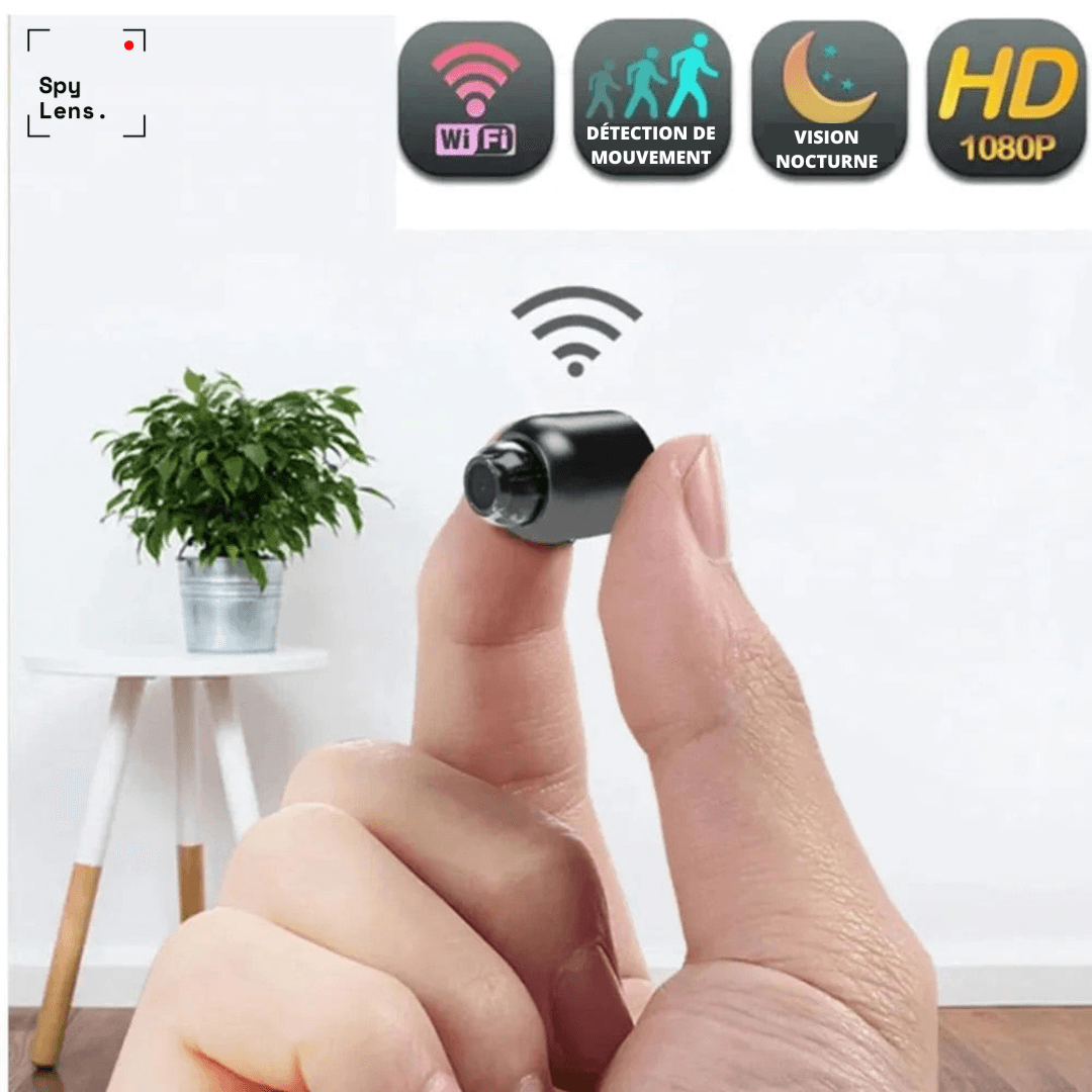 InvisiGuard™ MicroCam – Onopvallende Spy Cam Met 1080P HD Beveiliging