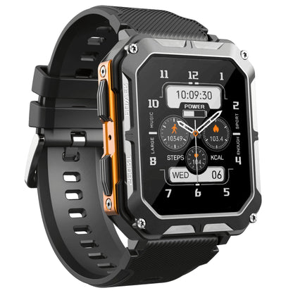 IronWatch - Onverwoestbare outdoor smartwatch voor mannen met lange batterijduur en gezondheidsfuncties 0