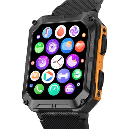 IronWatch - Onverwoestbare outdoor smartwatch voor mannen met lange batterijduur en gezondheidsfuncties 4