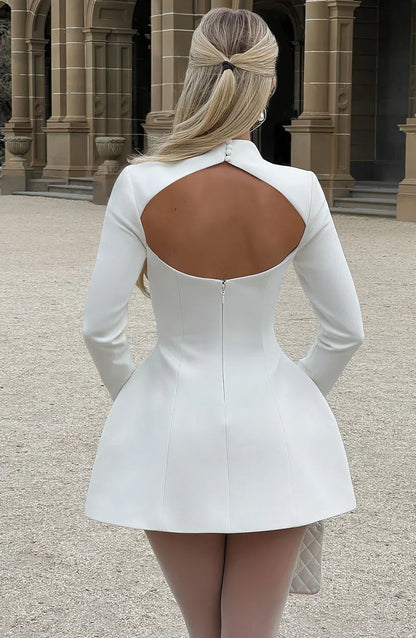 Ivana™ – Dames Gala Jurk met Open Rug en Flatterende A-Lijn Stijl