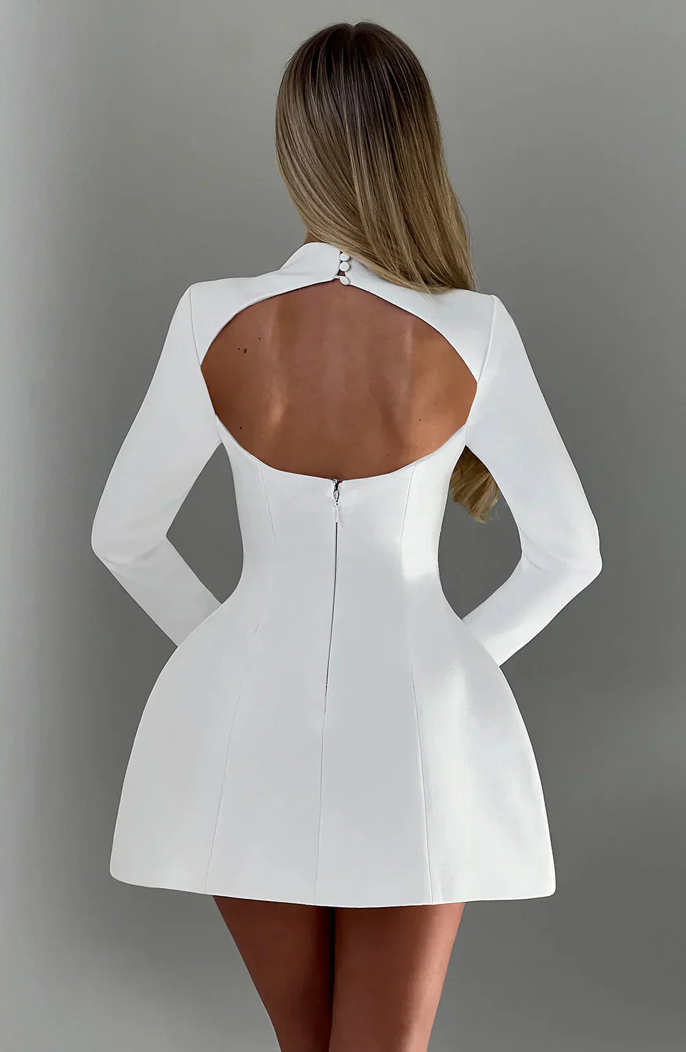 Ivana™ – Dames Gala Jurk met Open Rug en Flatterende A-Lijn Stijl