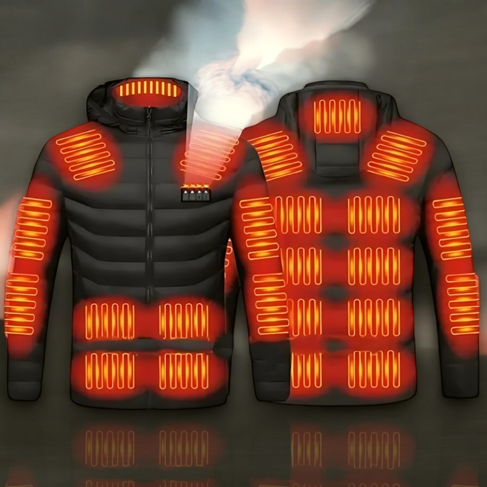 Beheizbare Winterjas Warm voor Dames en Heren