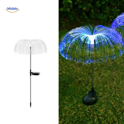 Kleurrijke Zonnelampen voor de Tuin met LED-verlichting