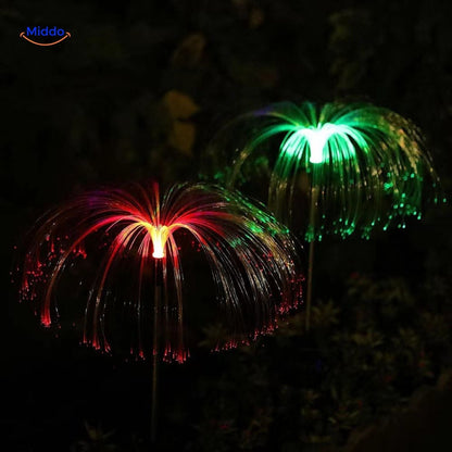 Kleurrijke Zonnelampen voor de Tuin met LED-verlichting