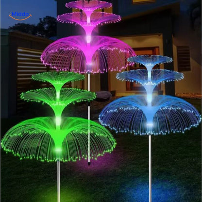 Kleurrijke Zonnelampen voor de Tuin met LED-verlichting