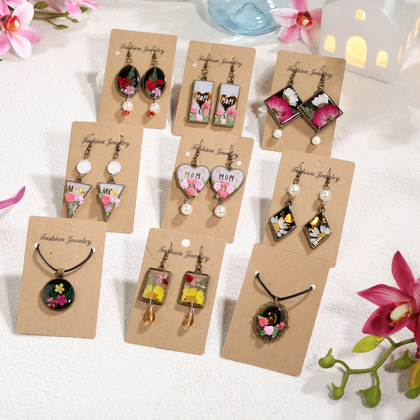 Sieraden en Sleutelhanger Set Elegant Accessoires