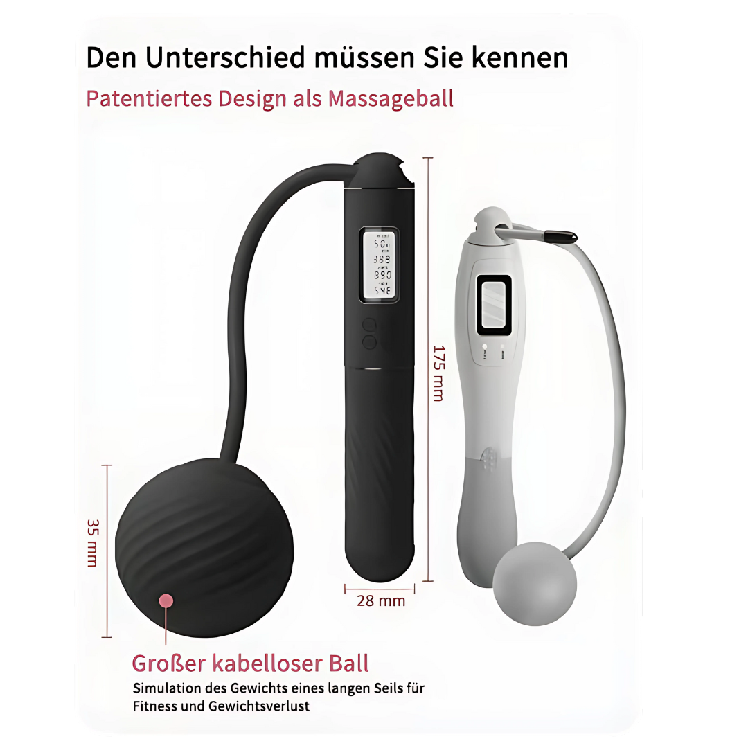 Draadloos Springtouw Fitness Trainingshulp Smart Functie