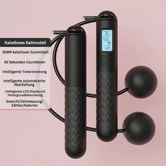 Draadloos Springtouw Fitness Trainingshulp Smart Functie - Velinix