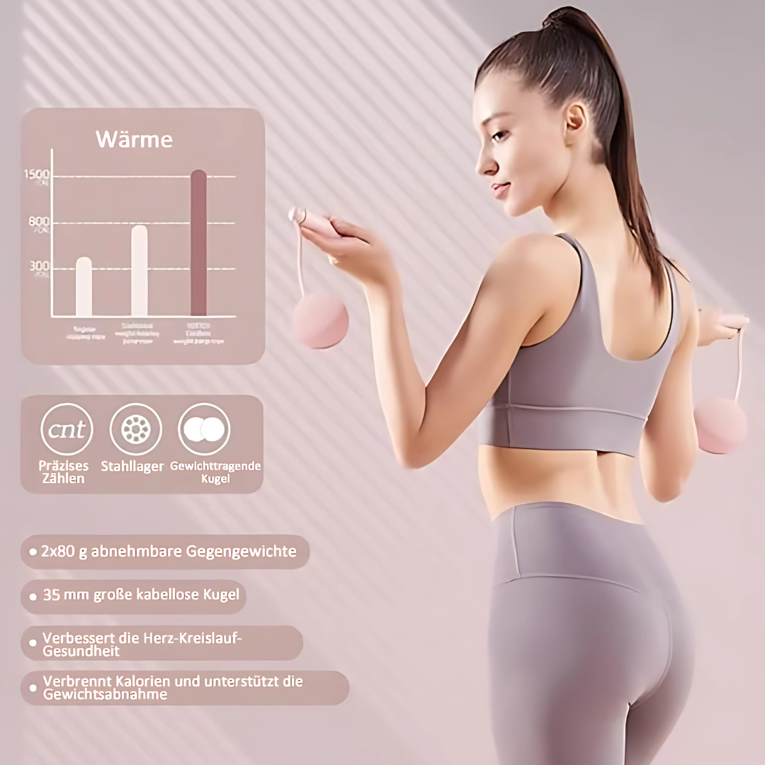 Draadloos Springtouw Fitness Trainingshulp Smart Functie