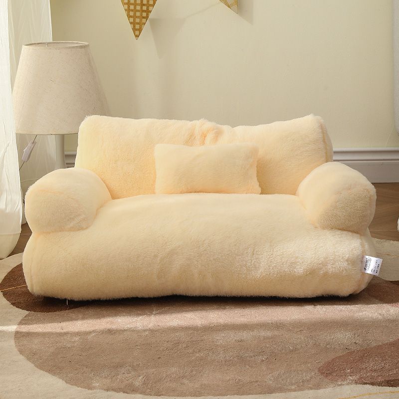 Honden Sofa Bed Pluche Fleece Comfortabel en Machinewasbaar
