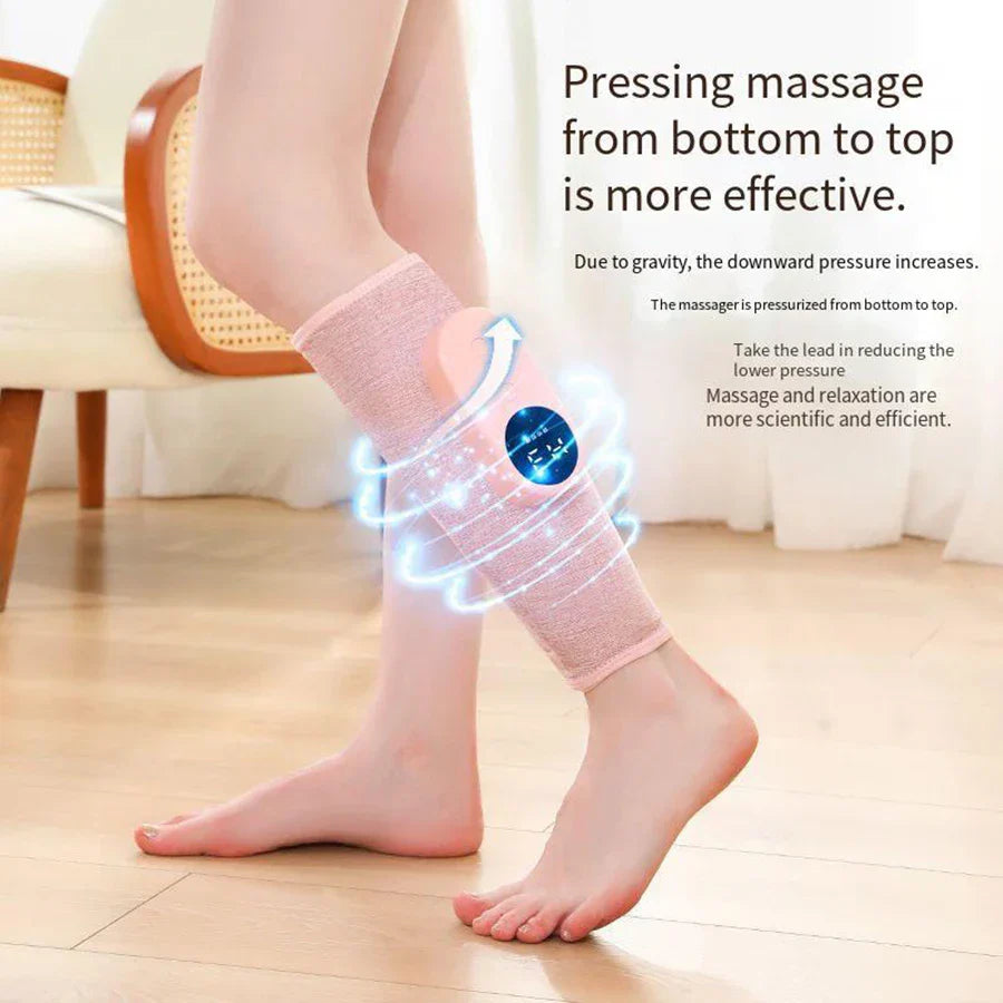 Kabelloses Beinmassagegerät mit 360° Luftdruck, 3 Modi und Heißkompression 1