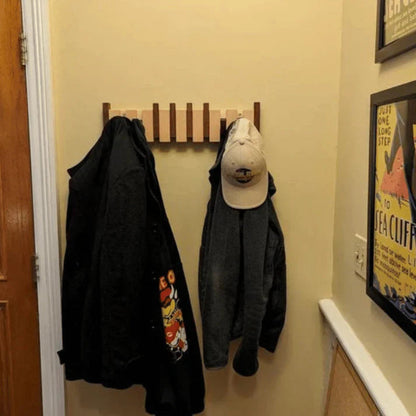 Wandkapstok Houten Inklapbare Haken Modern Design