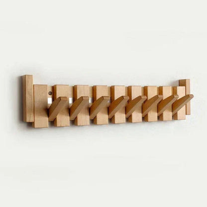 Wandkapstok Houten Inklapbare Haken Modern Design