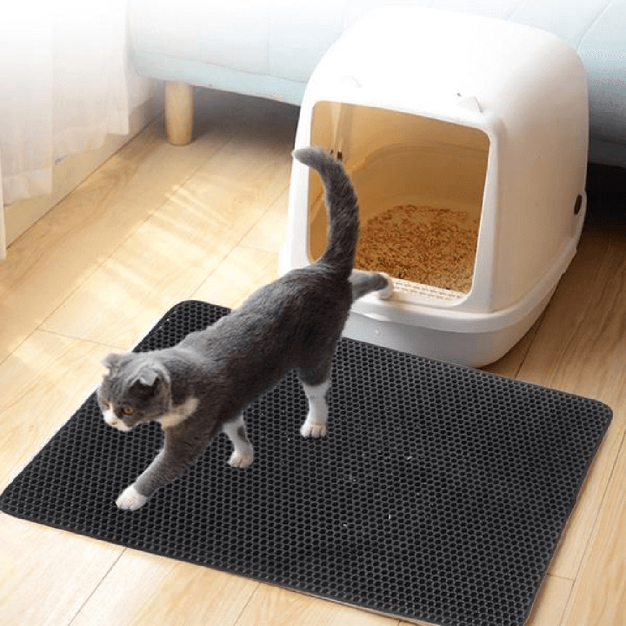 Katten Littermat Luxe Hygiënische Bakmat voor Schone Kattenbak