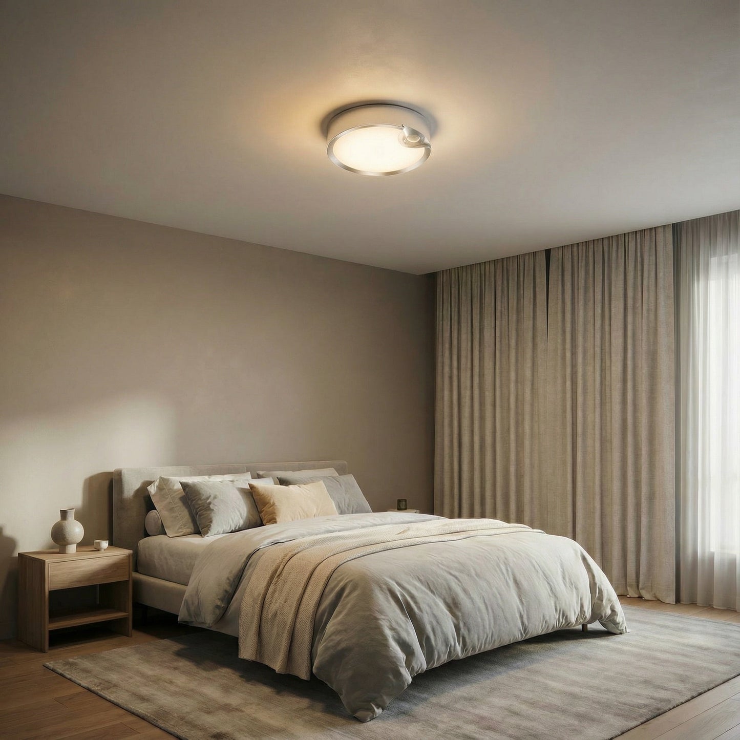 LED Plafondlamp Draadloos met Bewegingssensor op Batterijen