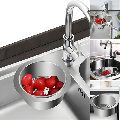 Keuken Zeefmand Spoelbak Roestvrij Staal Afvoerfilter