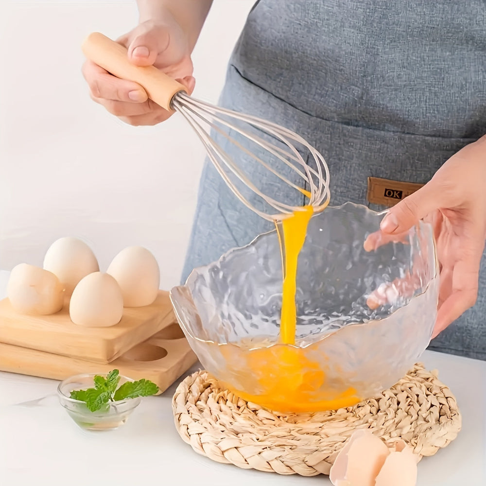 Keukengerei Set Hittebestendig met Houten Handvat Siliconen Coating