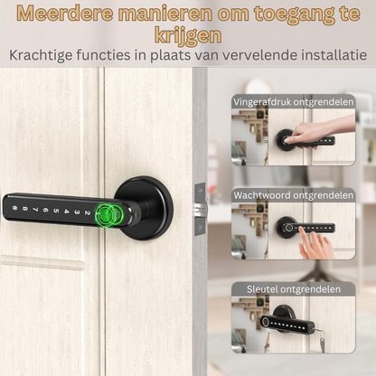 Deurbeveiliging met Sleutelloze Toegang en Aanraakbediening