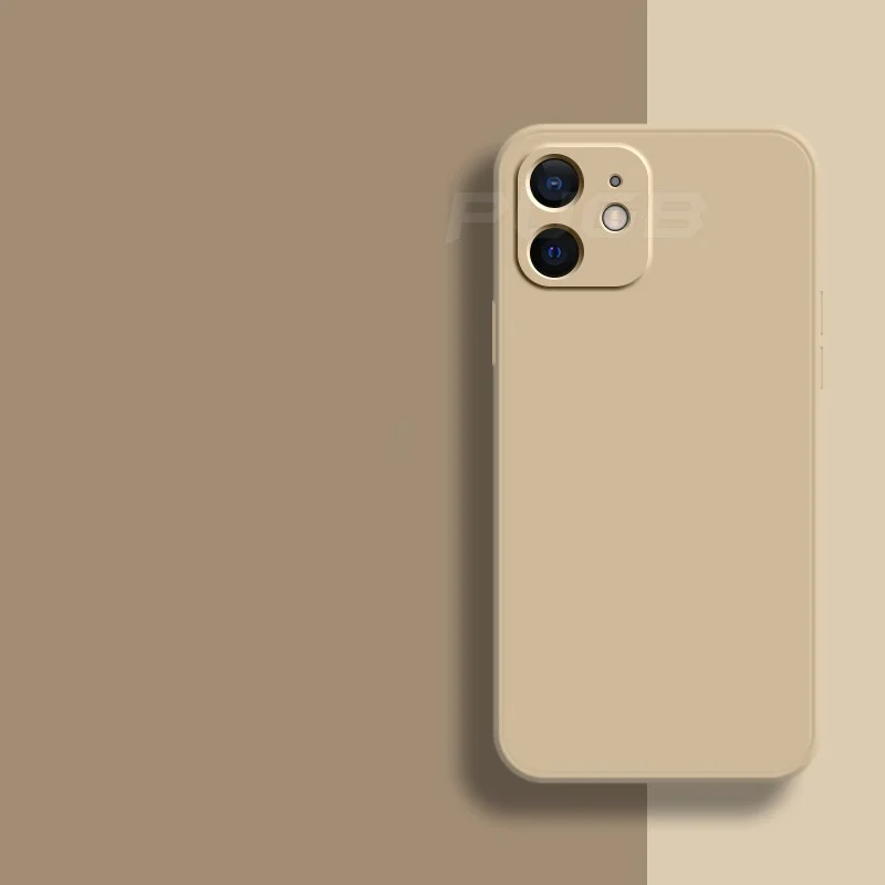Zachte Silicone Telefoonhoesje voor iPhone 11 12 13