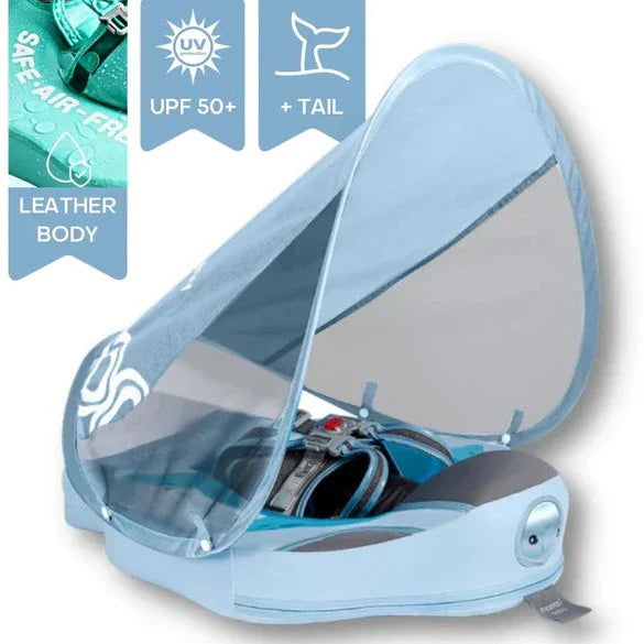 Kleuter Zwemtrainer met Zonwering Beschermhoes - Velinix