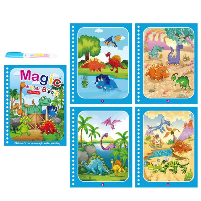 Magisch Water Boek voor Kinderen met Verbeeldingsspel