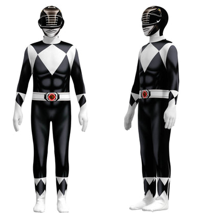 Kinder Superheld Kostuum Stretch Jumpsuit met Masker